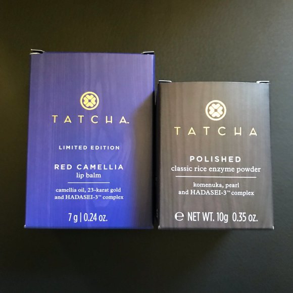 Tatcha Other - Tatcha Red Camellia Lip Balm & Polished Powder*NEW